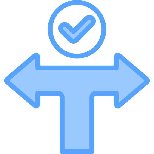 Decision support icon